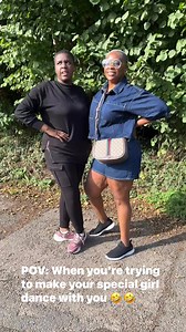When you're trying to make your special girl dance with you with a fractured ankle 🤣🤣 #mychelsea #myspecialgirl #Autism | Ann Obidike