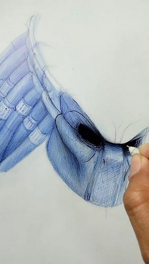 Drawing the predator #thepredator #pendrawing #shorts