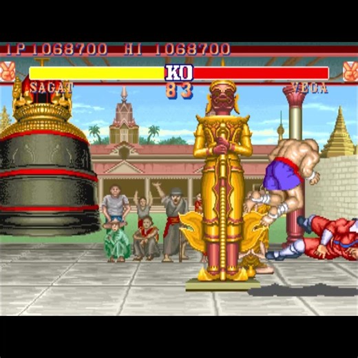 BOSS SAGAT ENDING - Street Fighter II World Warrior #retrogaming