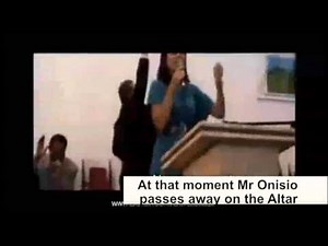 Pastor Dies on Altar