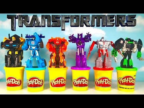 TRANSFORMERS ROBOTS IN DISGUISE Play Doh
