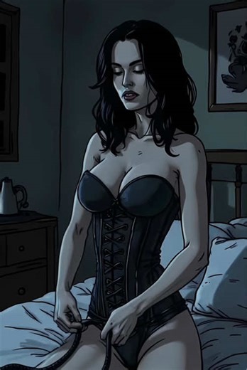 The story of a girl named Kim who wanted a super tiny waist and wore a tight corset #story #storytok #usa