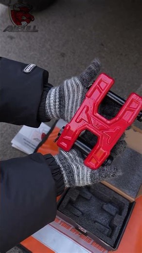 AMBULL Patented H Type Shackle — One Tool, Dual Power.