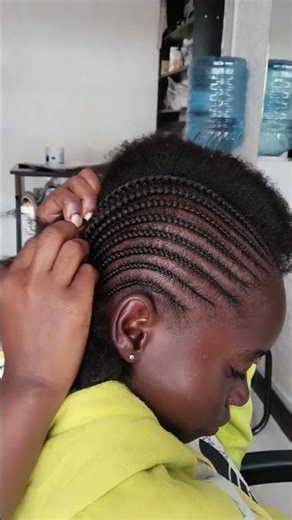 back to school lines. #cornrows