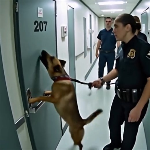 K9 Dog Wouldn’t Stop Barking at Room 207 in a Hospital – What They Found Inside Was Horrifying. | Hope in Life with God
