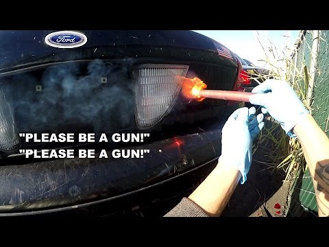 I Broke Into The Cop car Trunk! Ford Crown Victoria Police Interceptor P71