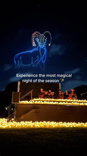 🎶 Classical music meets drone artistry in a gorgeous candlelit setting | DroneArt Show