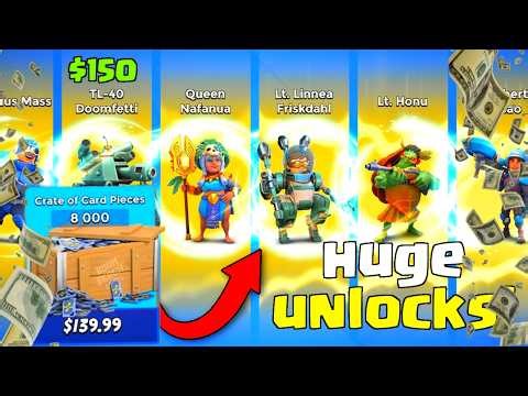 *MASSIVE* Squad Leader Crate Opening in Boom Beach!