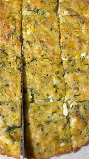 Easy Greek zucchini pie (kolokithopita) 💚