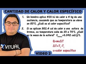 Heat Quantity and Specific Heat Video 2 | Virtual Physics
