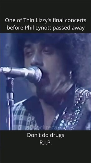 Phil Lynott's Final Shows (Thin Lizzy)