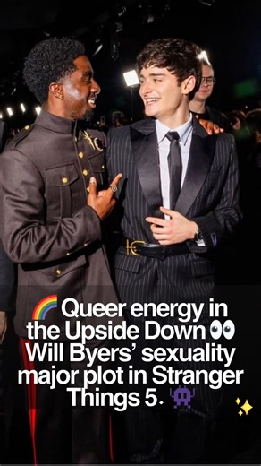 Noah Schnapp: “Will Byers’ sexuality will be a major plot point in Stranger Things 5.” The Upside Down just got a lot gayer — and we love it. 🌈💅 #fblifestyle | BGay.com