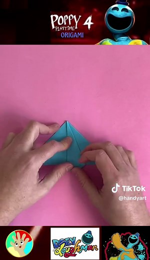 Origami Doey The Doughman: Poppy Playtime Craft Tutorial