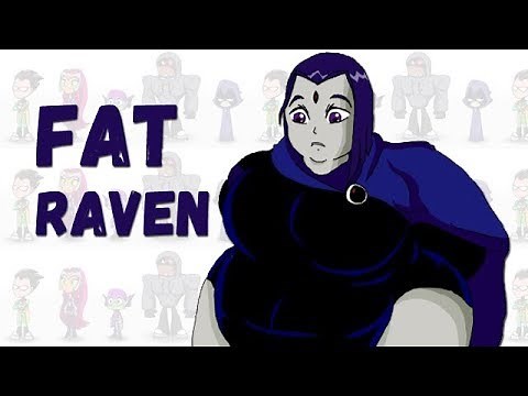 Raven (Teen Titans Go!) as Fat Parody