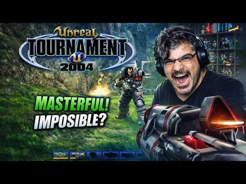 UNREAL TOURNAMENT 2004 REMASTERIZADO en 4K | Bots en MASTERFUL son una LOCURA