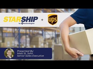 UPS Shipping Software - StarShip Cloud