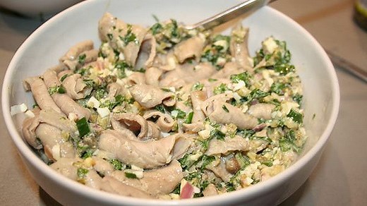Fraise de veau sauce gribiche