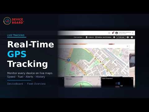 Live tracking and Maps (device board feature )