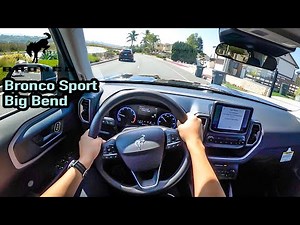 1.5L 3-Cylinder 2021 Ford Bronco Sport Big Bend POV Test Drive