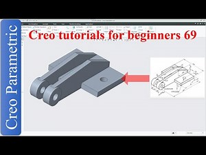 Creo parametric tutorials for beginners|creo|proE|tutorial-69