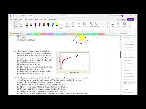 AP Stats Unit 2 Review Part 1
