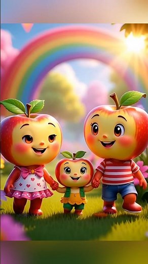 The Apple Song for Kids 🍎 | Learn & Sing Along (4K)”