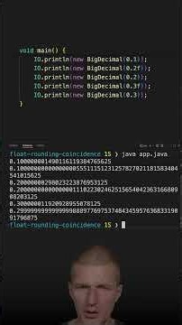 Why 0.1 + 0.2 == 0.3 Works with Float but not Double #java #shorts #coding #airhacks