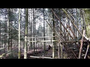 Bushcraft Camp #15 - Manfred Der Waldläufer / HD Bushcraft Survival Outdoor Video Film