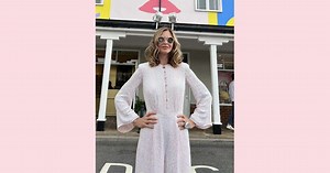 Nothing lifts my mood (or complexion) quite like head-to-toe sequins. So when it came to selecting the perfect outfit to visit Trinny London's new pop-up at Bicester Village, Oxfordshire, it really was a no-brainer... Book your appointment at Trinny London Bicester Village, Oxfordshire https://trinny.co/ootd-bicester-visit-us - Dress: Alice Temperley London | Trinny Woodall