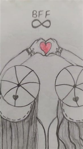 Best friend drawing 😍#subscribe #art #comment #drawing #like