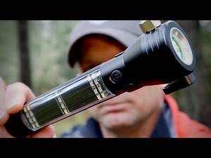 Multi-Function Survival Solar Flashlight