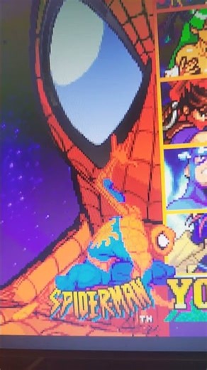 SPIDER-MAN CHARACTER MENU MARVEL VS CAPCOM