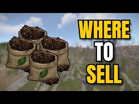 Where To Sell Fertilizer In Rust | Make Easy Scrap Farming Horse Dung