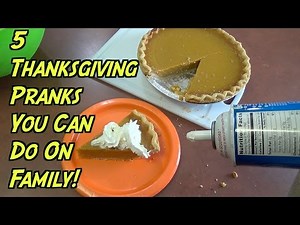 5 Thanksgiving Pranks You Can Do On Family - HOW TO PRANK (Evil Booby Traps) | Nextraker