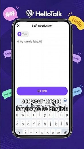 Just opened HelloTalk and have no idea where to start?