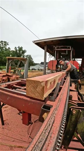 3.6K views · 27 reactions | Red Cedar Cut Into 6x6 Post Pt.2 ｜ Cooks AC36 #sawmill | Firewater Farm Sawmill | Facebook