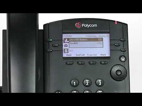 Polycom VVX 301 - Park a Call