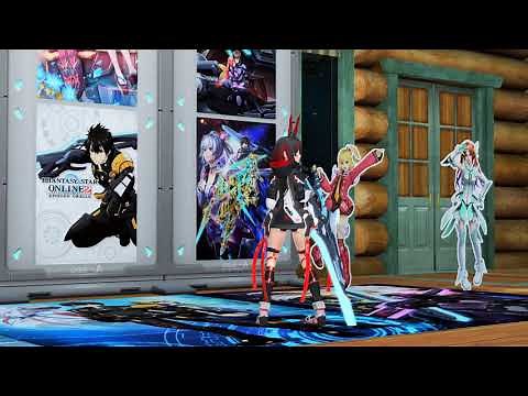 PSO2 ロビーアクション 648「ラスターポーズ」