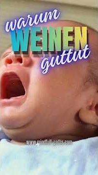 Warum du heute weinen solltest 🛑 #Stressabbau #KörperVerstehen #Bewusstsein