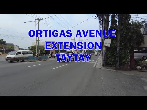 Ortigas Avenue Extension, Taytay / 12 Tanguile Street to E. Rodriguez Avenue