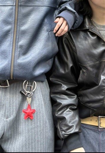 かっこいいストリートファッションのベルト