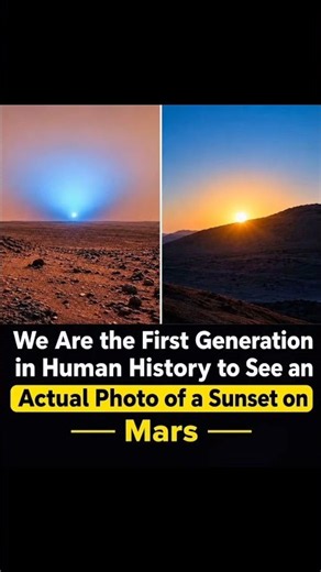 For the first time in human history, we have captured real images of a sunset on another planet.