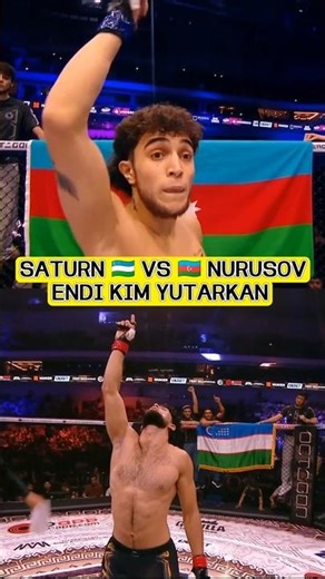 🇺🇿 Saturn vs Nurusov 🇦🇿 #mma #ufc #uzb #rek #mmafighter #sports #reels #boxing