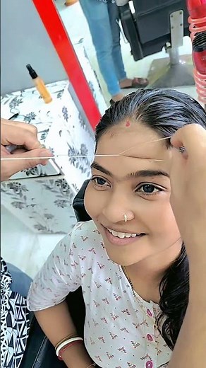 Girls Eyebrow Gone Wrong 😂 | Salon Funny Reactions | Eyebrow Fails & Comedy Moments 2025”