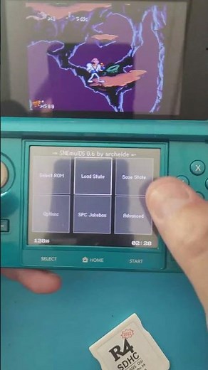 Save & Load Games on your R4 Card