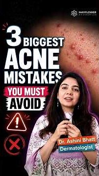If You Have Acne, Avoid THESE Habits | Mayflower Women Hosptial