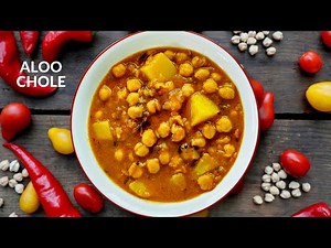 Chole with Aloo | Aloo Chole Recipe | Chickpea Potato Curry | Mommy and LittleChefs