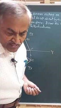 Development of solids/ Tetrahedron/ step by step/ step 3/ Engineering Drawing