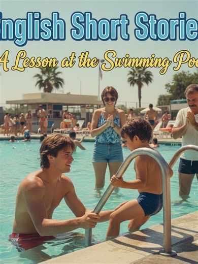 English Short Stories - A Lesson at the Swimming Pool. #advancedenglish #englishvocabulary