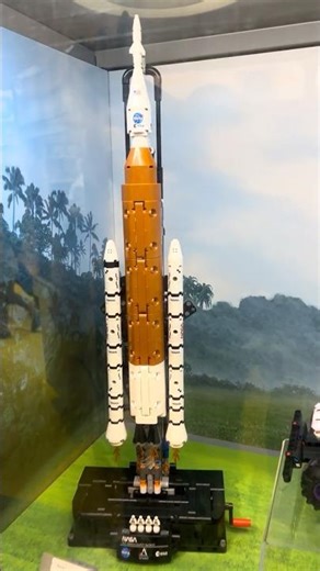 NASA Space Launch System LEGO #shorts #lego #youtubeshorts